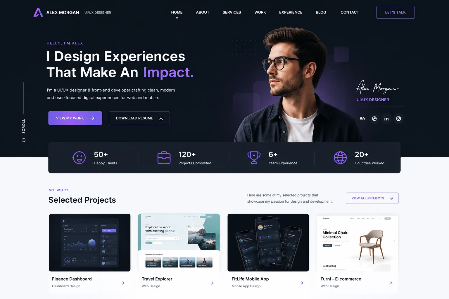Portfolio Website Design