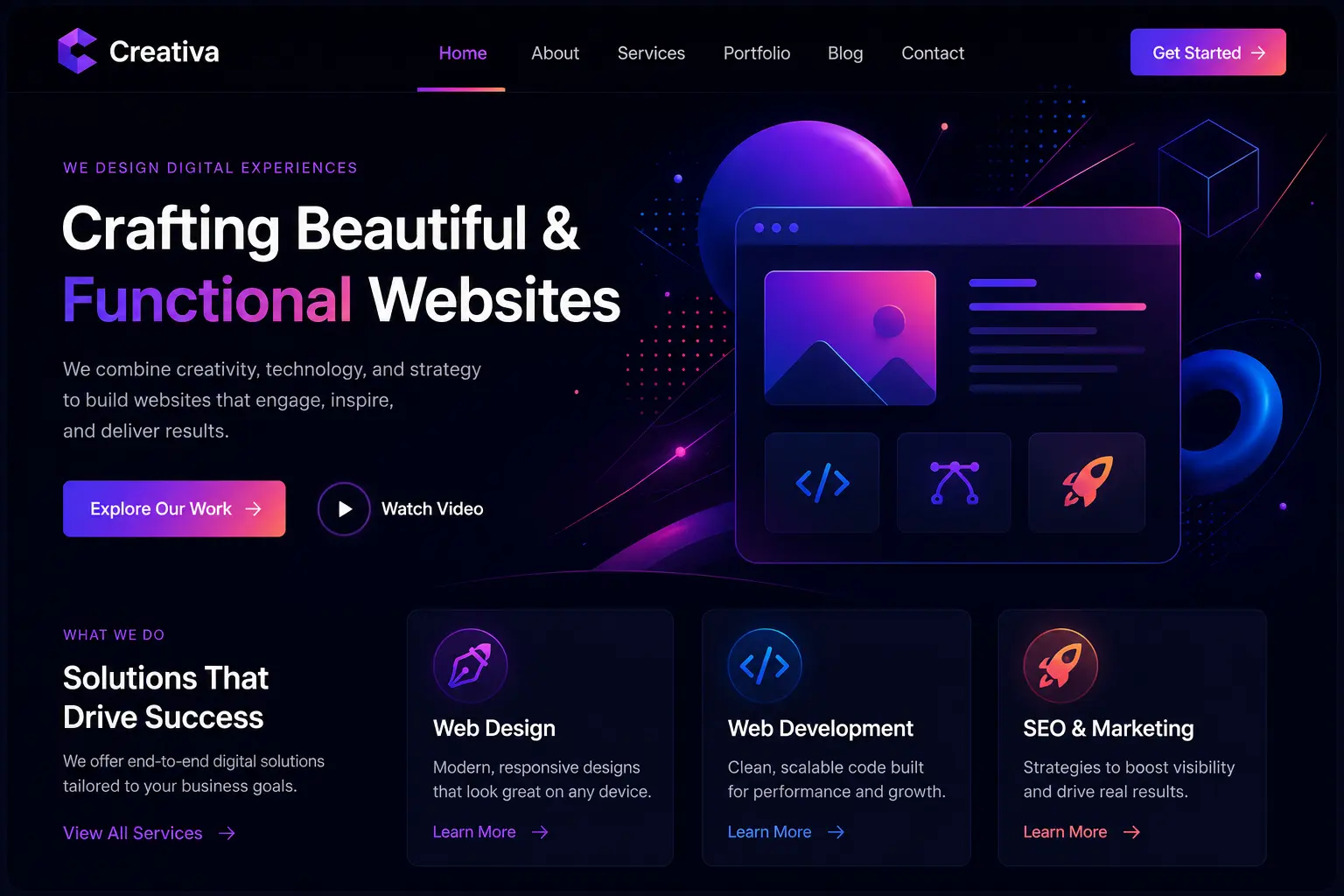 Graphic Web Design