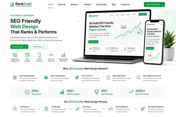 SEO Friendly Web Design - Mantra Tech Fusion