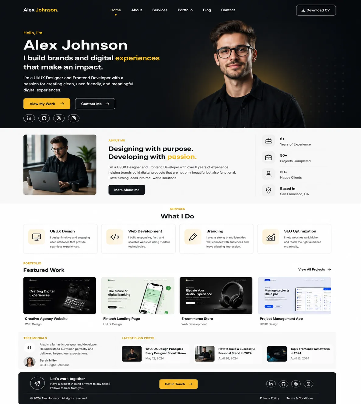 Personal Website Design