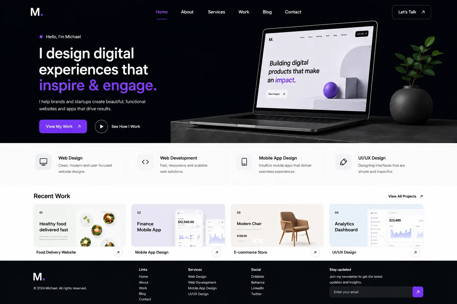 Website Mockup Design