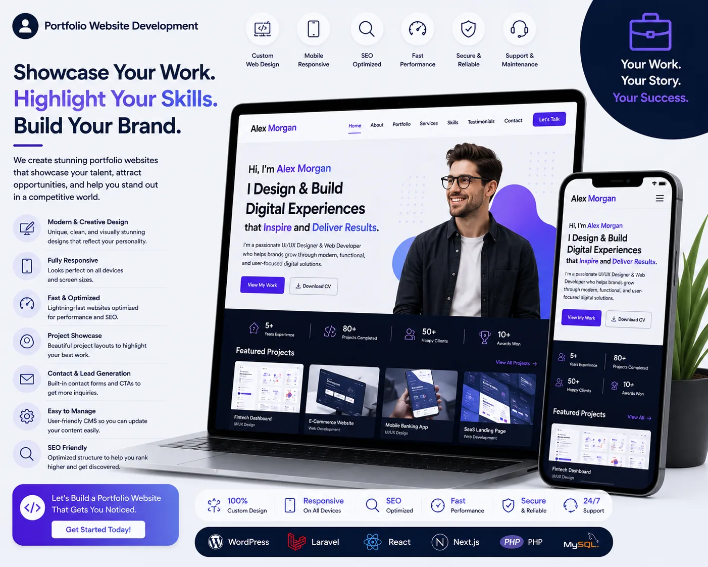 Portfolio Website Development