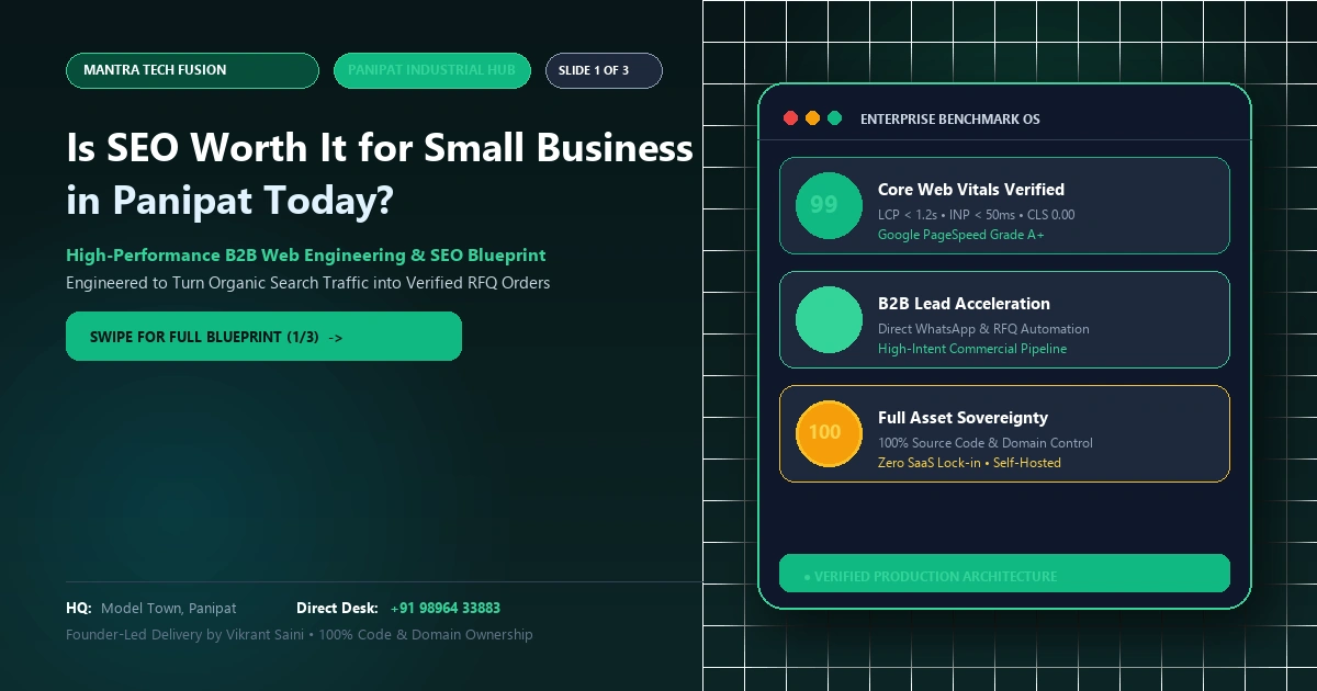 Is SEO Worth It for Small Business in Panipat Today?