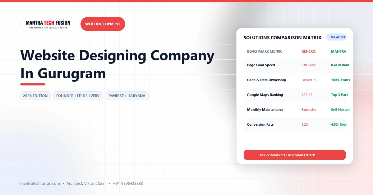 Website Designing Company in Gurugram: Corporate Guide