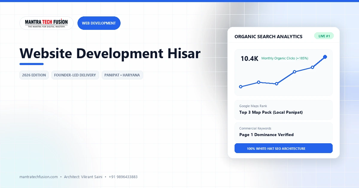 Website Development Hisar: Steel & Pipe Industrial Guide
