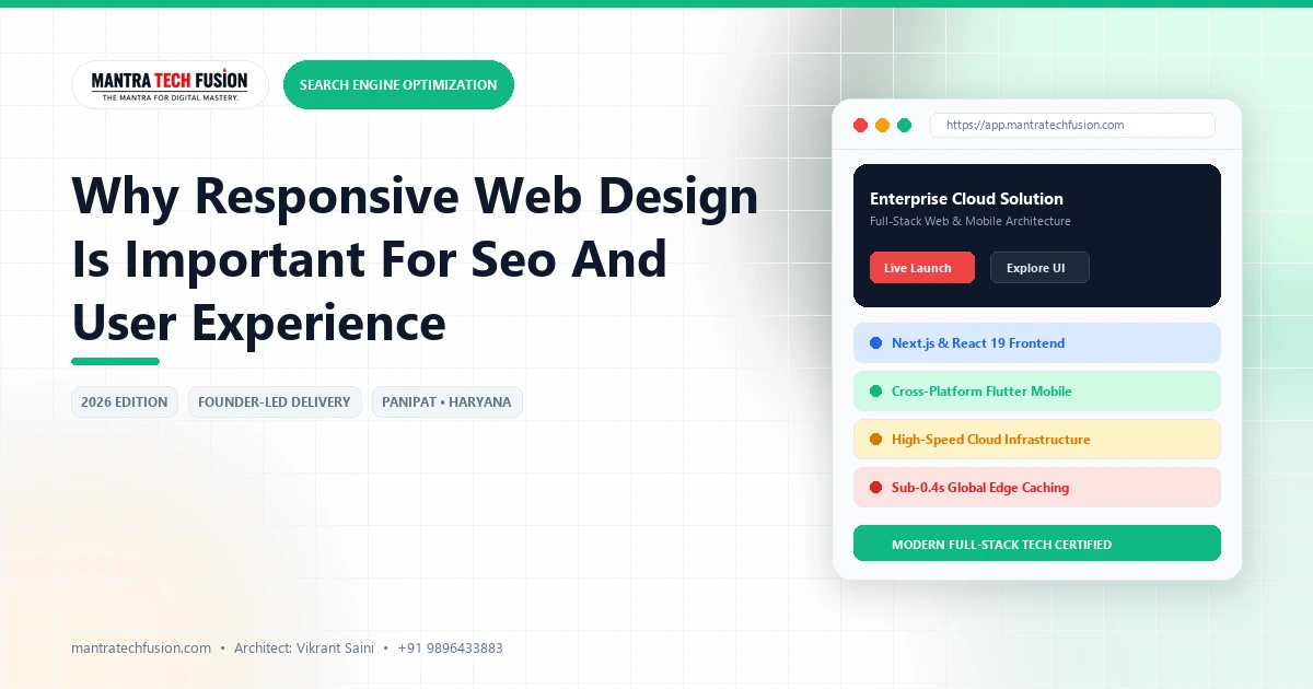 Why Responsive Web Design Is Important for Modern SEO