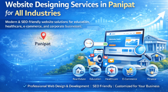Website Designing Services in Panipat for All Business Industries