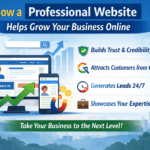 how a professional website helps grow your business online