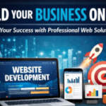 Professional business website development for small business online growth, SEO website design and digital marketing