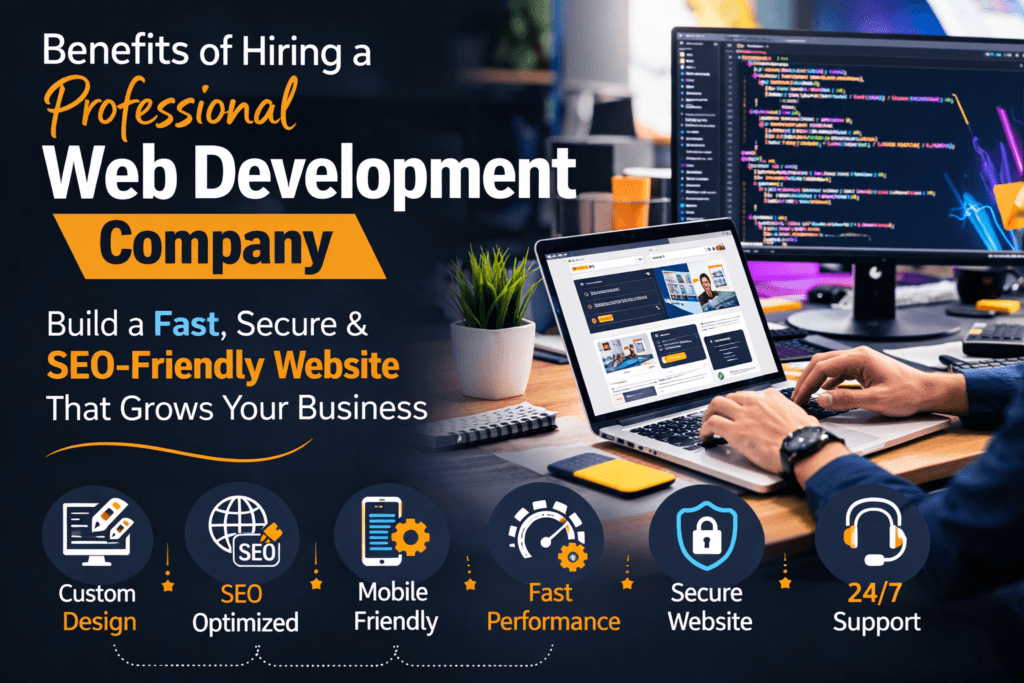 benefits of hiring a professional web development company